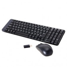 TECLADO E MOUSE WIRELESS LOGITEC MK220